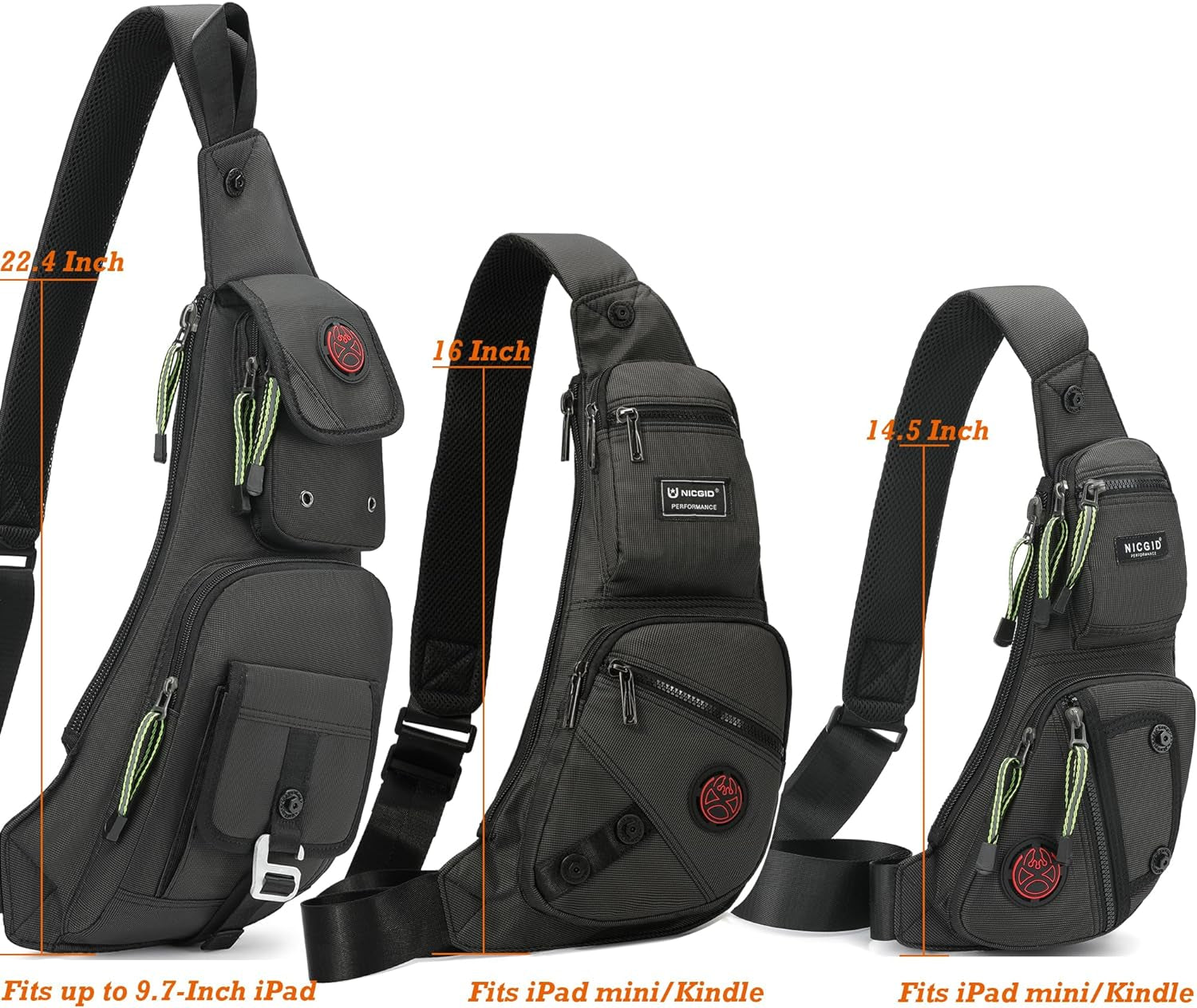 Crossbody Sling Backpack