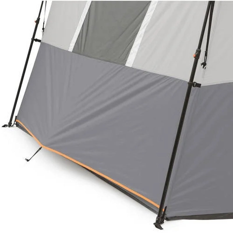 8-Person 15' X 13' Instant Hexagon Cabin Tent