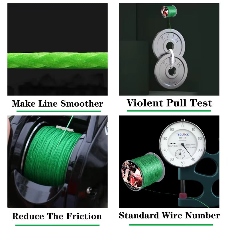 8-Strand Braided Wire Fishing Line 100M - 300M