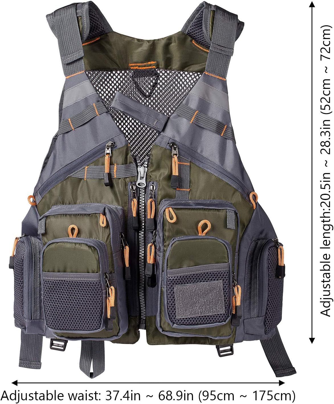 Adjustable Fishing Vest for Men and Women