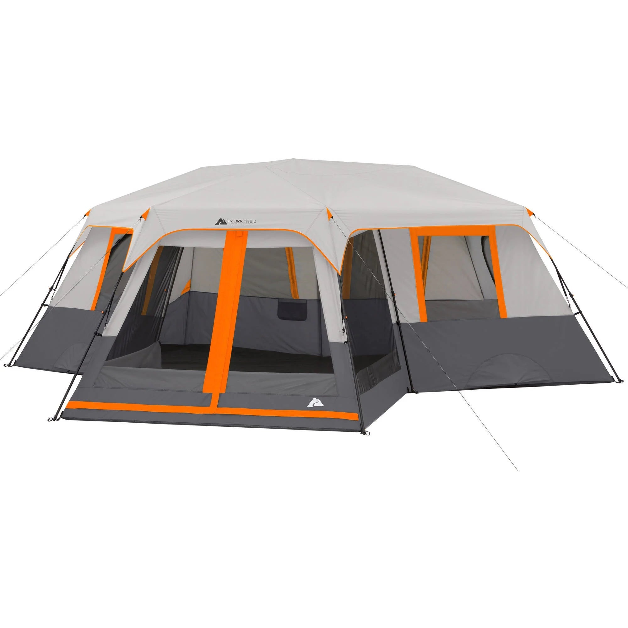 12-Person 3-Room Instant Cabin Tent with Screen Room (20' X 18' )