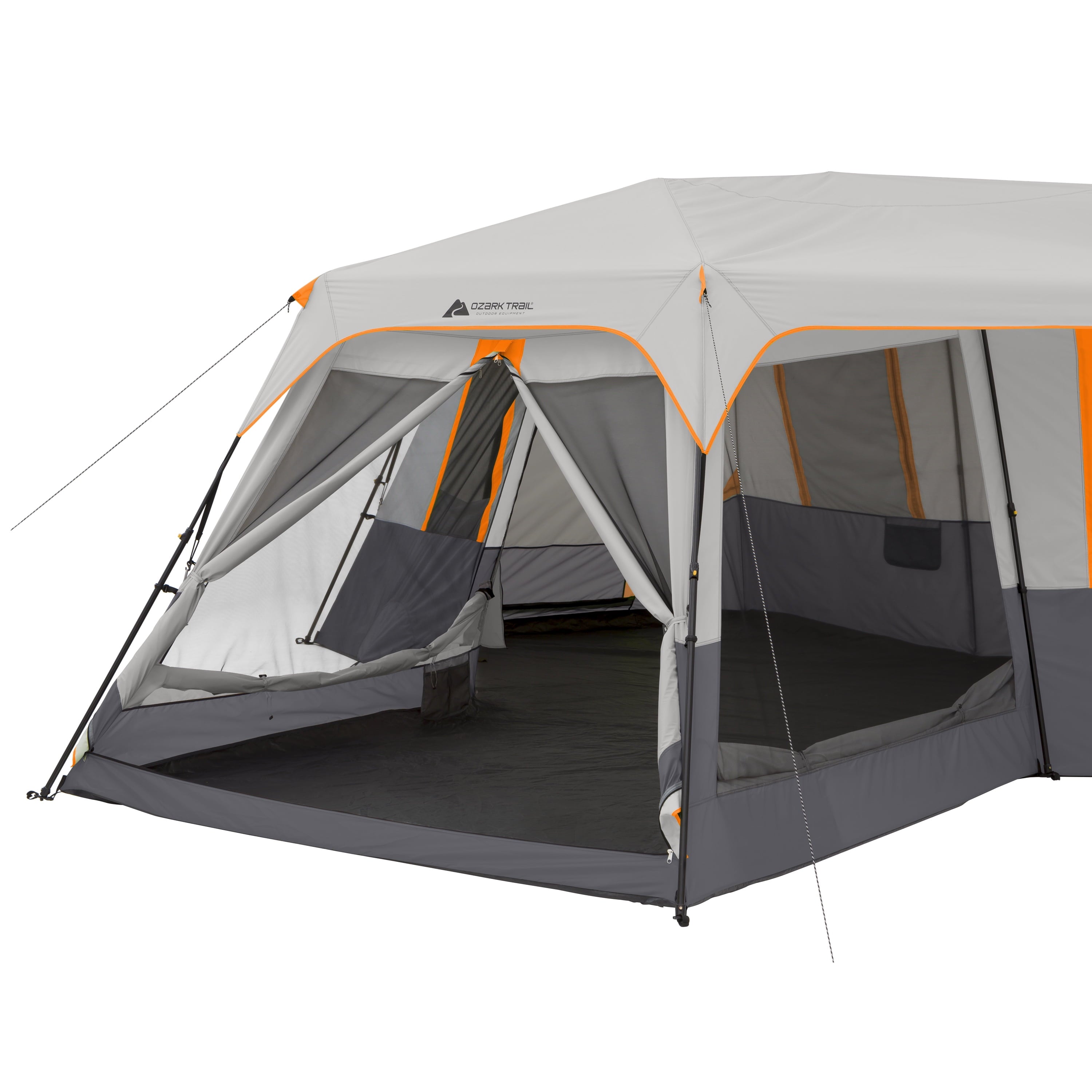 12-Person 3-Room Instant Cabin Tent with Screen Room (20' X 18' )