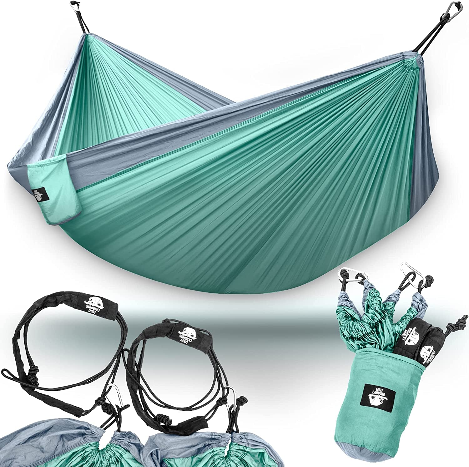 Portable 2-Person Camping Hammock