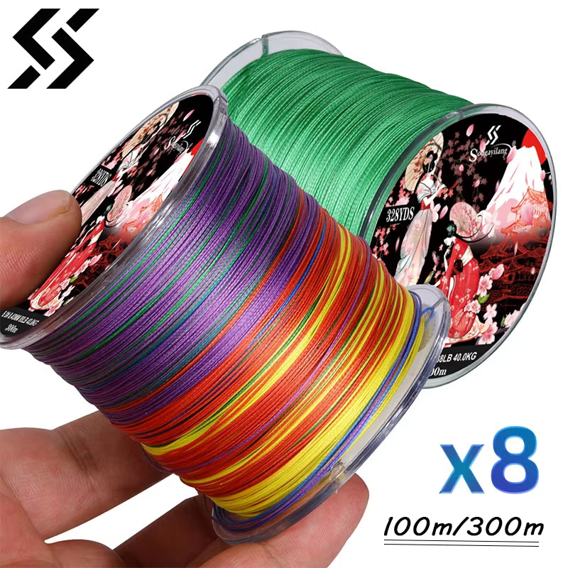 8-Strand Braided Wire Fishing Line 100M - 300M