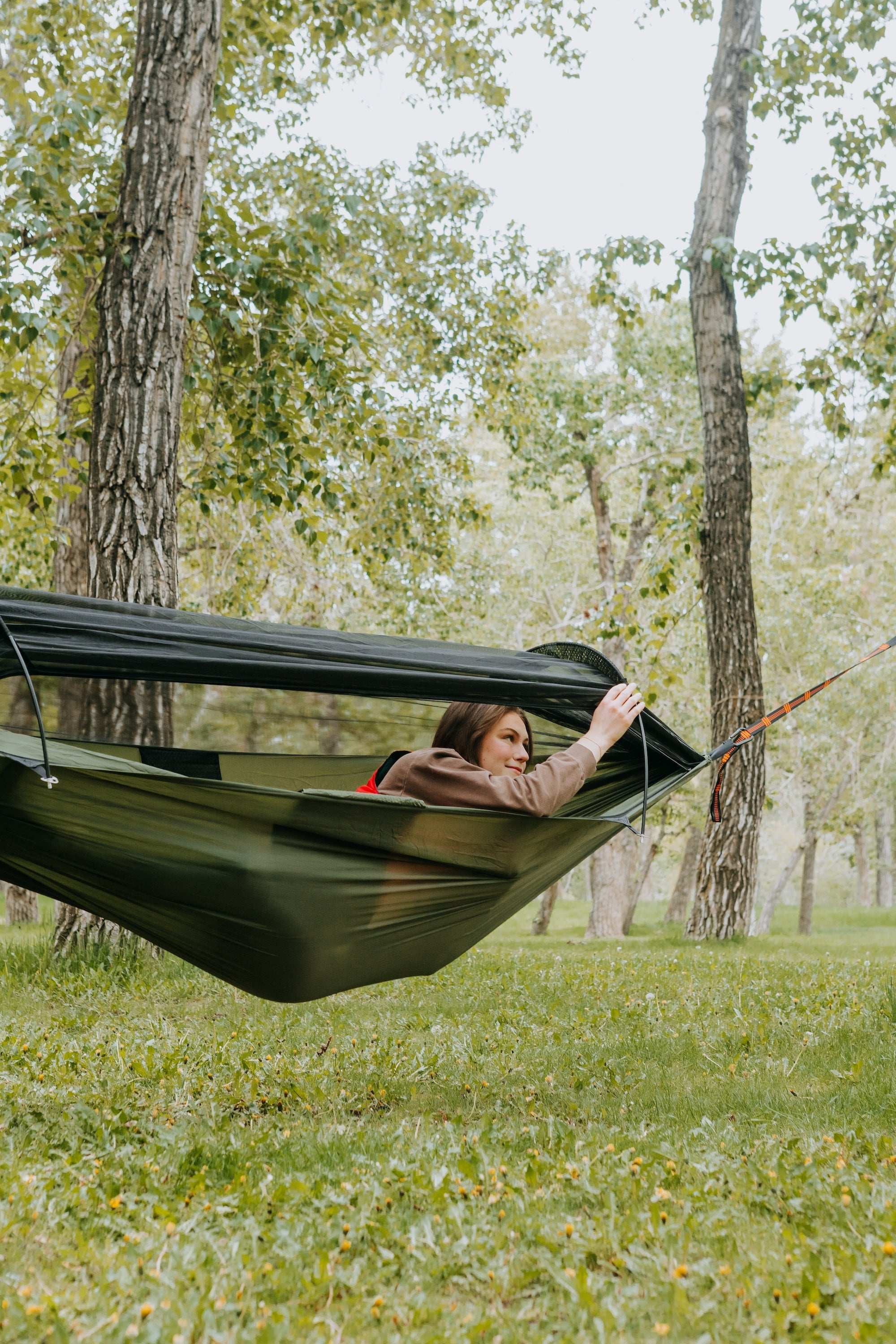 Portable Camping Hammock with Mosquito Net