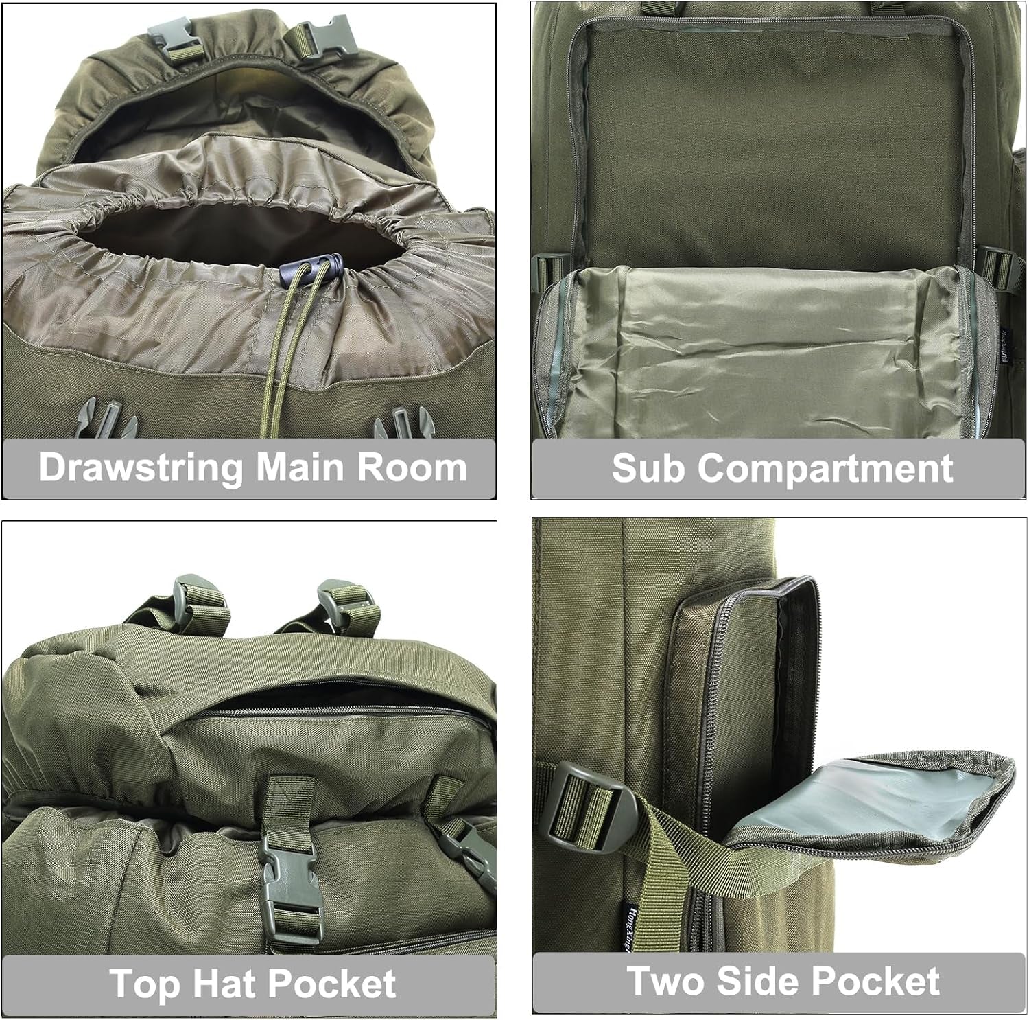 70L/100L Backpack for Camping & Hiking