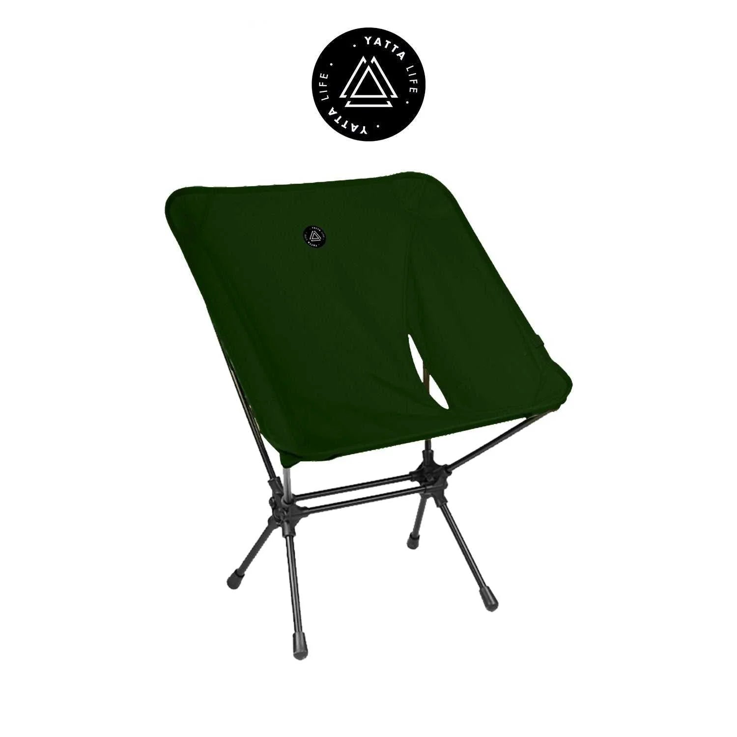 Ultralight Low Back Folding Camping Chair with Storage Pouch