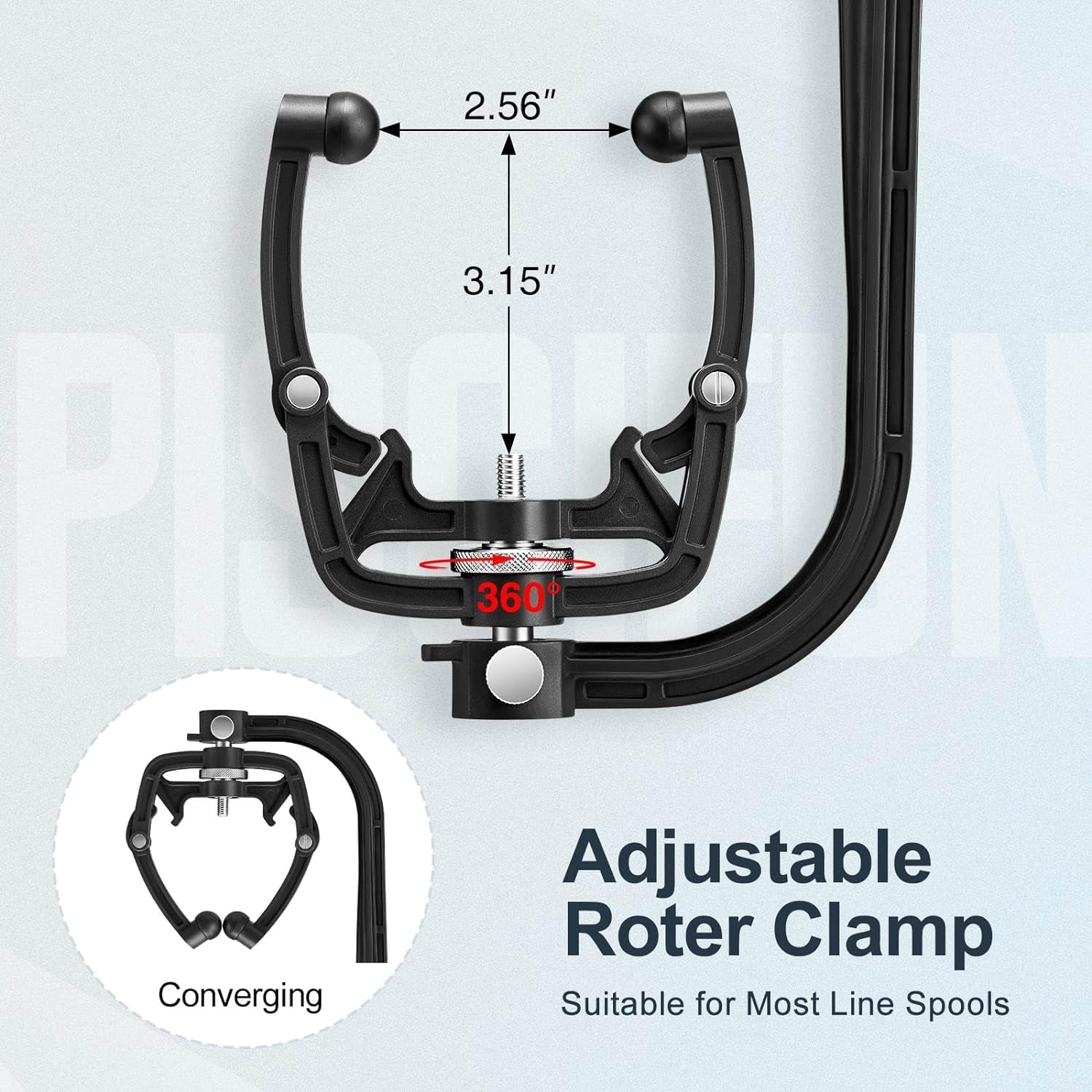 Fishing Line Winder Spooler Machine Spinning Reel Spool Spooling Station System Automatic Spools Holder