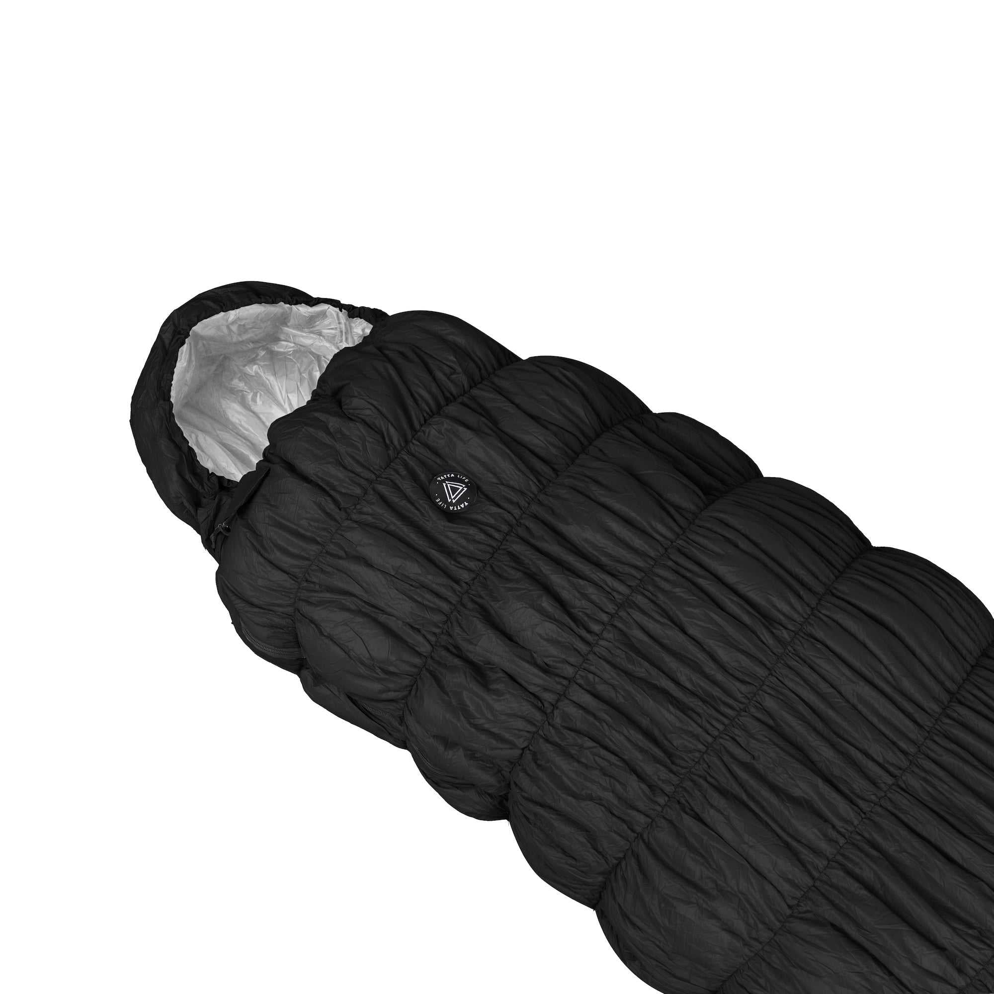 Black Goose Down Sleeping Bag for Camping