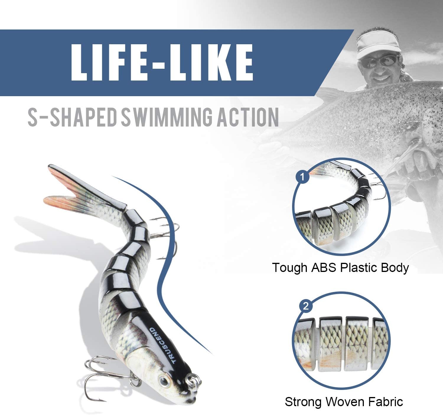 Lifelike Swimbait Fishing Lures