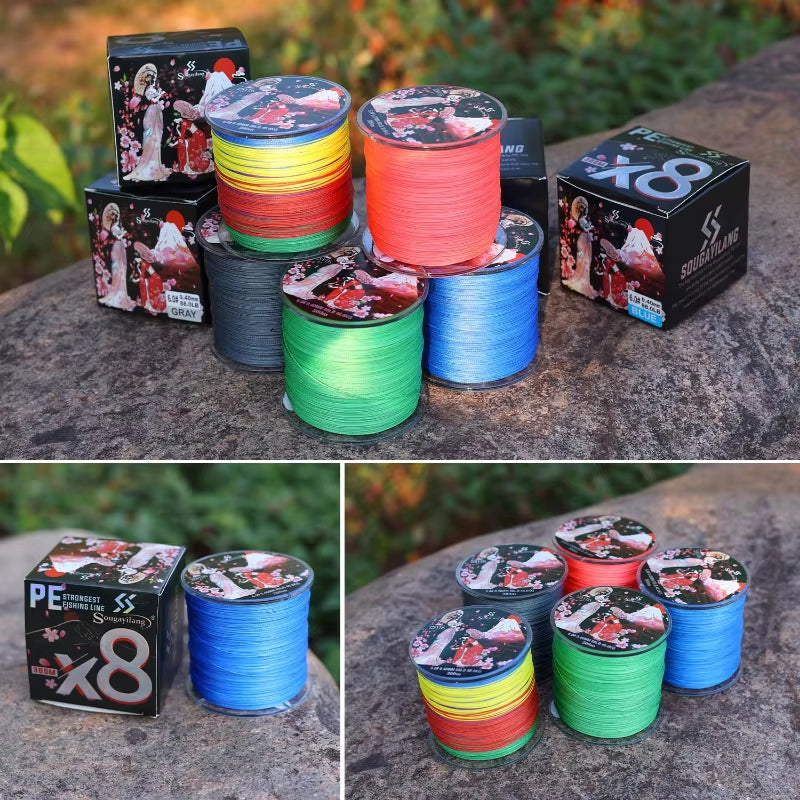 8-Strand Braided Wire Fishing Line 100M - 300M